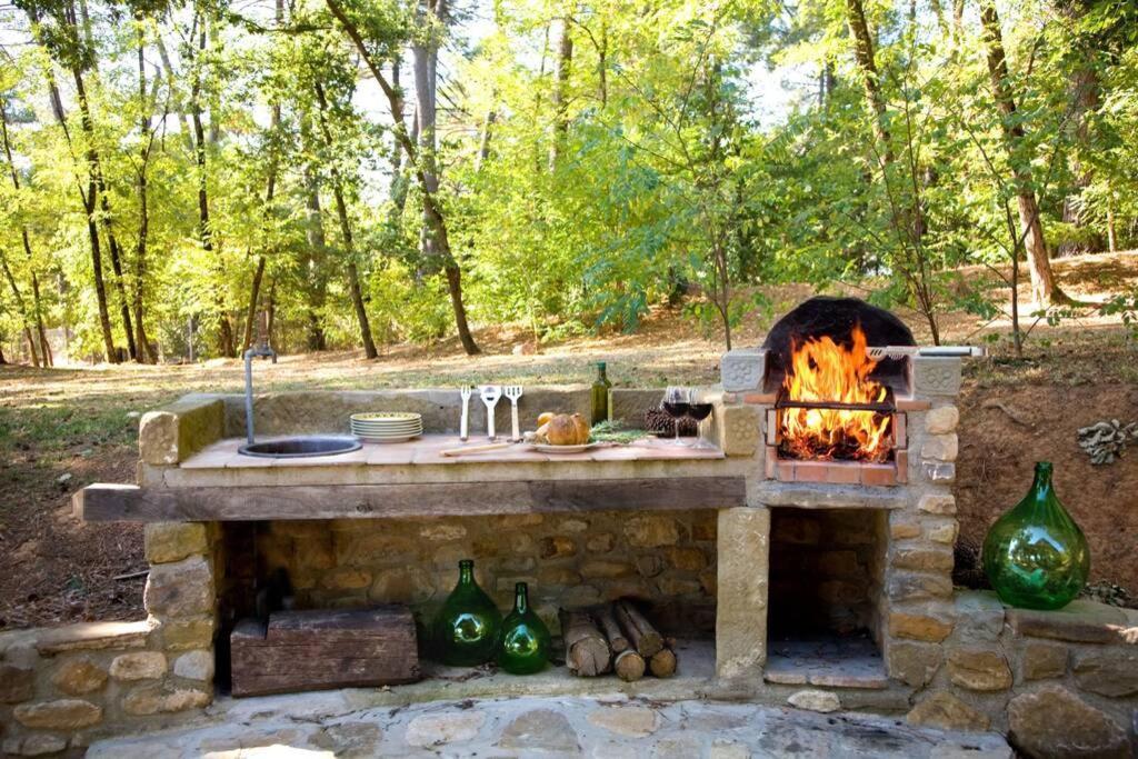 Villa Liz Tuscany, Private Pool, Hot Tub, Property Fenced, Pets Allowed Poppi Exteriör bild