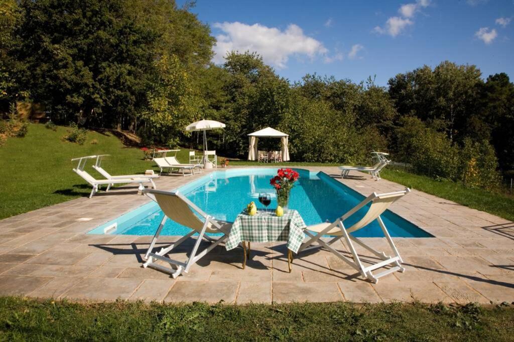 Villa Liz Tuscany, Private Pool, Hot Tub, Property Fenced, Pets Allowed Poppi Exteriör bild